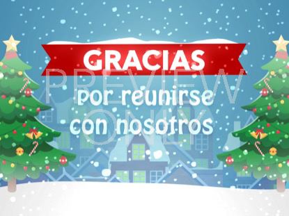 Christmas Village Closing Still -