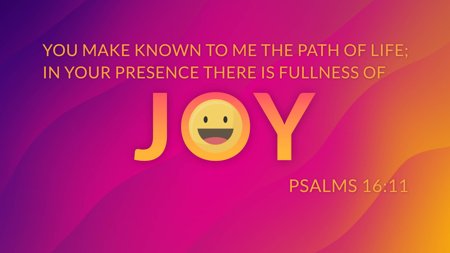 Joy In The Son Verse
