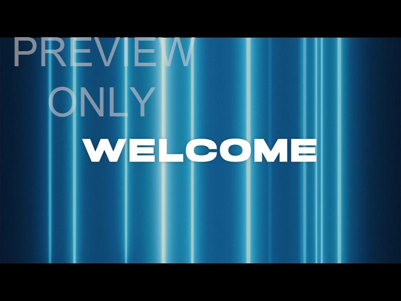 Channel Title Slide - Welcome
