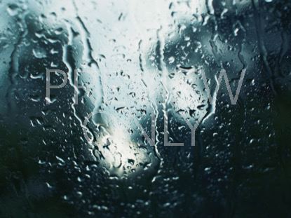 Rain On Glass A