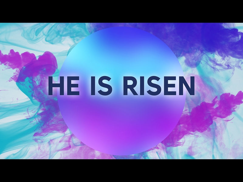 Easter Haze He Is Risen