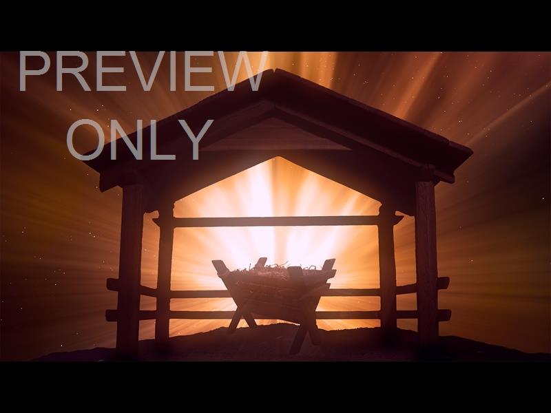 Christmas Manger 3 Still