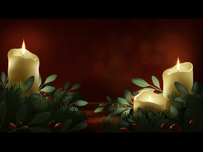 Classic Christmas Candles