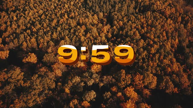 Autumn Foliage 10 Min Countdown