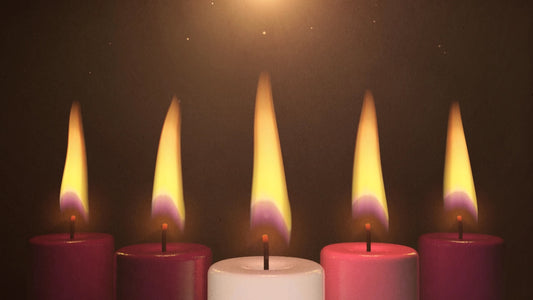 Advent Candles Christ Candle