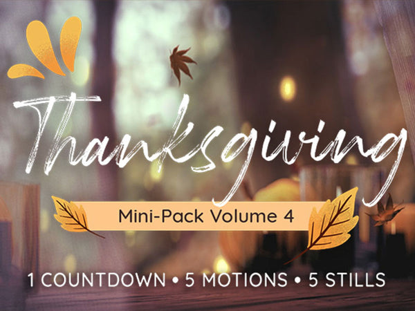 Thanksgiving Mini-Pack: Volume 4