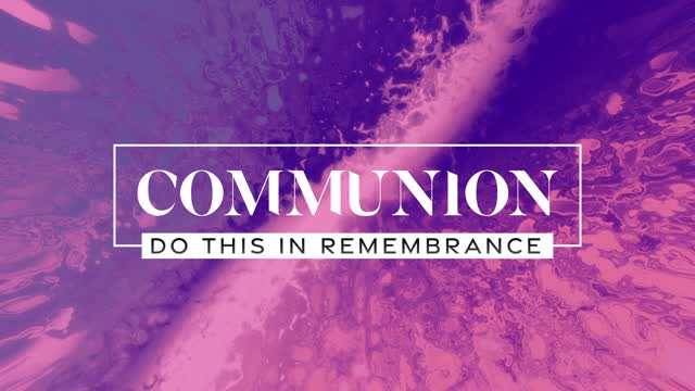 Abstract Liquid Communion