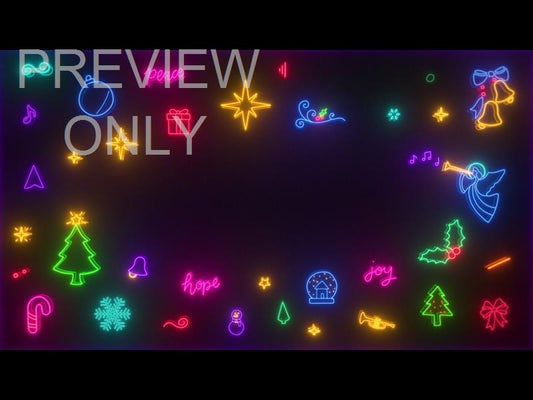 Neon Christmas: 10 Still