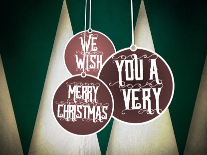 Christmas Decorations Merry Motion