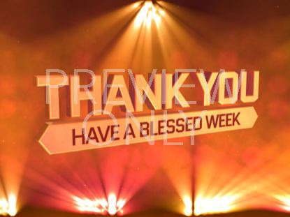 Stage Lights Thank You