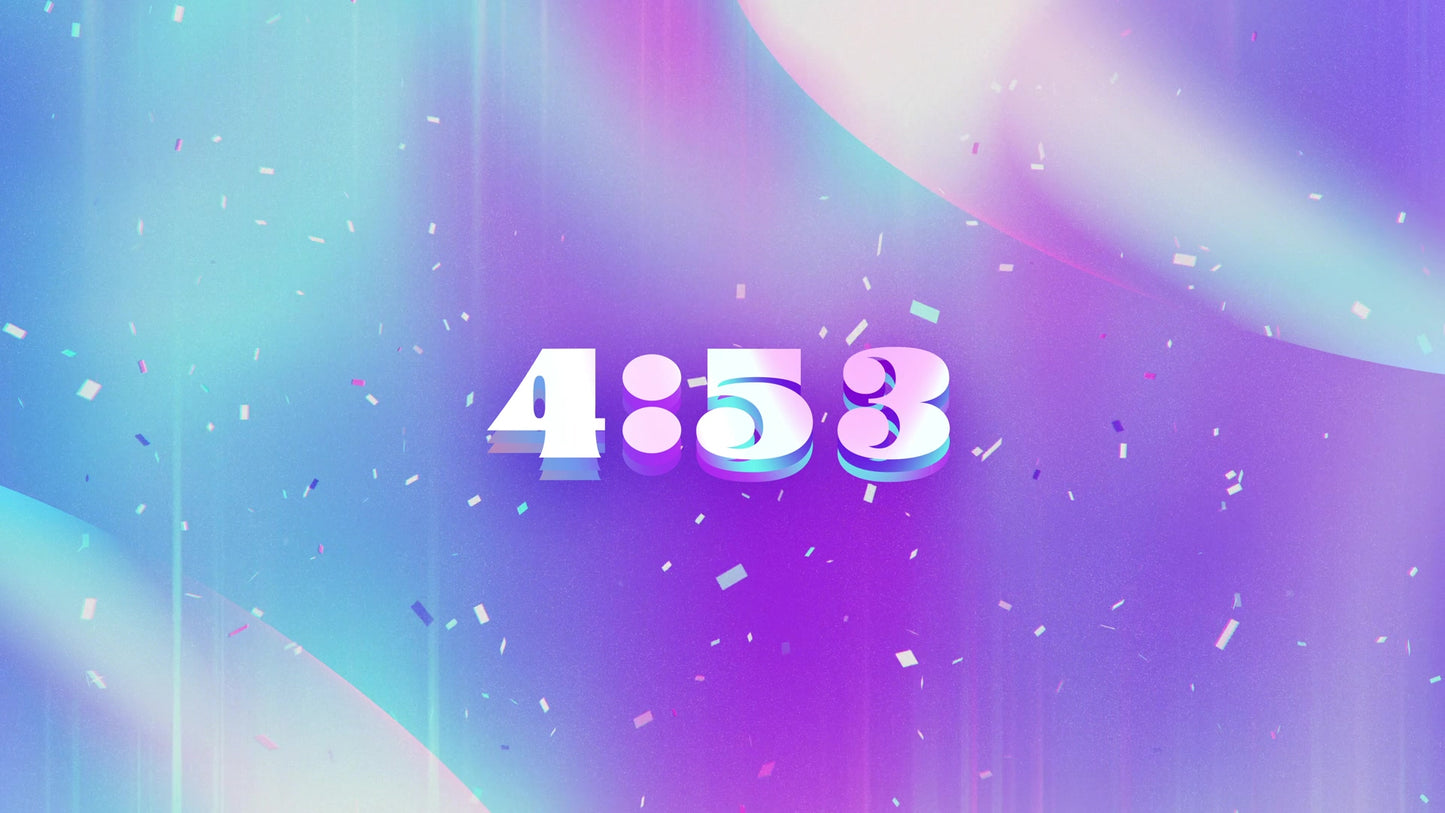 Superbright Celebration Countdown