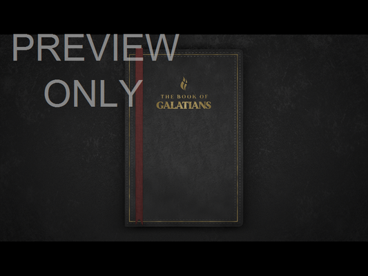 Galatians - Book Center Black Still