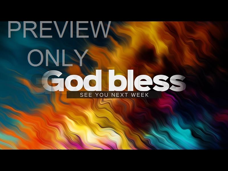 Colorstorm God Bless Graphic