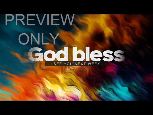 Colorstorm God Bless Graphic