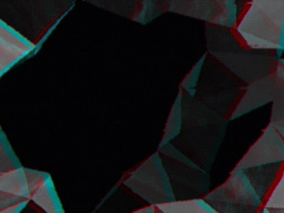 Black White Cave Retro