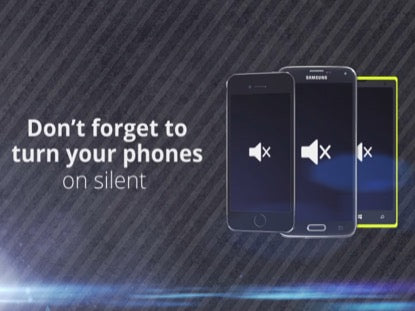 Don't Forget To Turn Your Phones On Silent