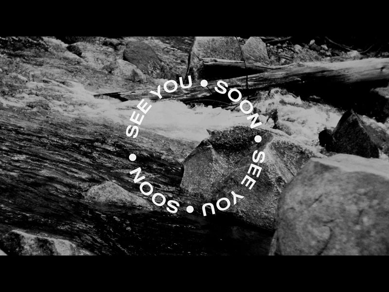 Black And White River See You Soon