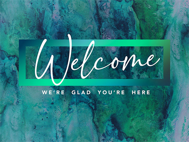 Palm Sunday Canvas Welcome