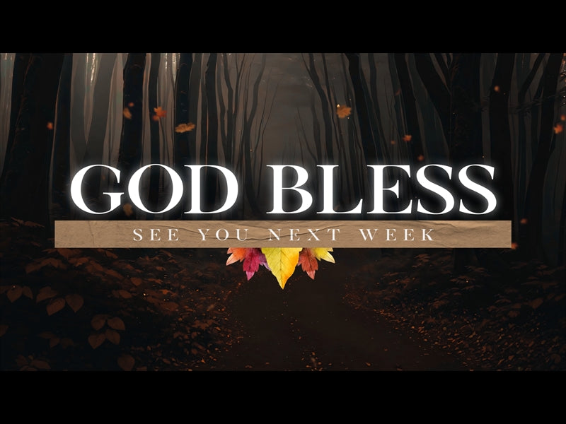 Thankful Autumn God Bless