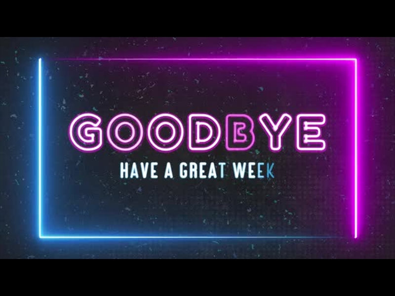 Neon Frames: Closing Motion