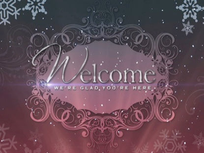 Christmas Background Elegance Welcome 2