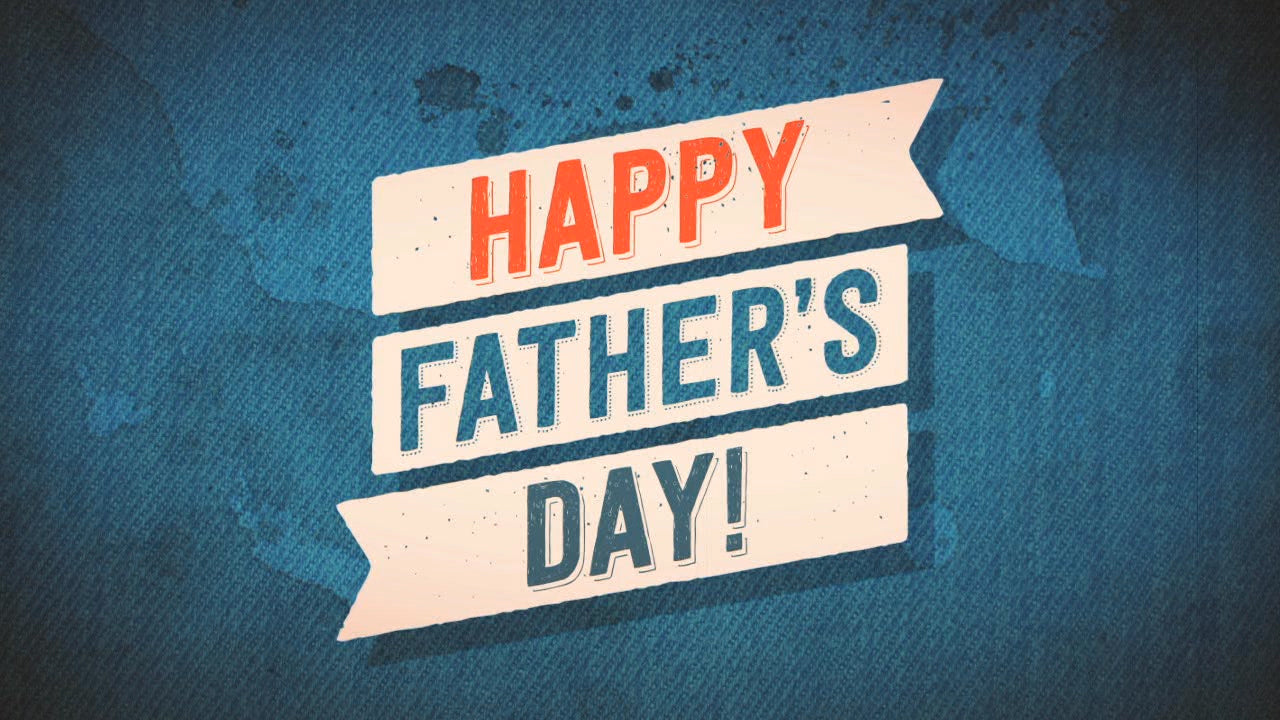 Happy Father's Day Denim Still