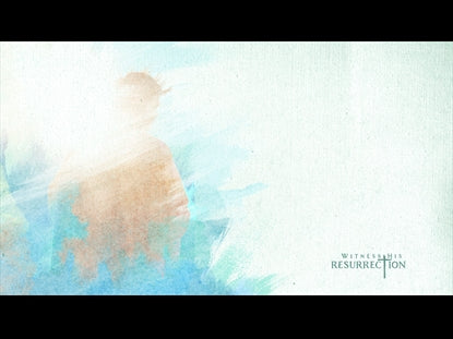 Witness His Resurrection: Sermon Art Motion Background