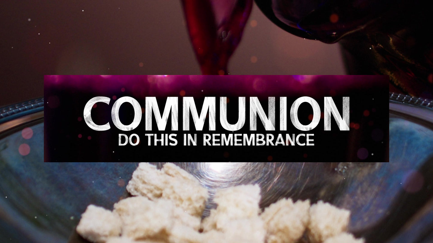 Communion Bokeh Title 02