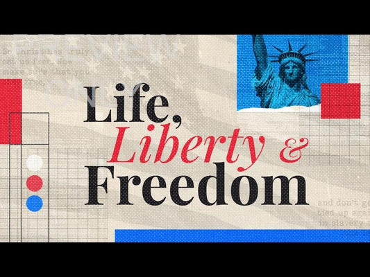 Life Liberty And Freedom Title Still