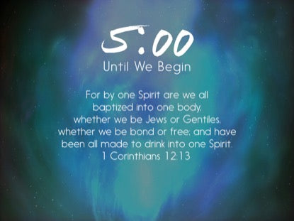 Healing Spirit Scripture Countdown