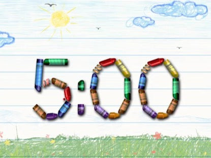 Summer Crayon Countdown