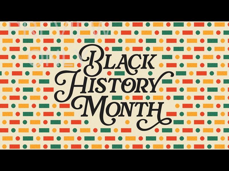 Black History Month Title Still