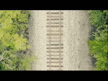Train Tracks Bird's Eye