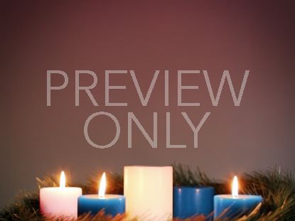 Advent Wreath Blue Week 3