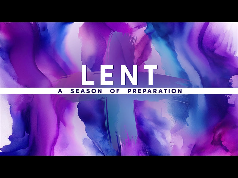 Easter Color Lent Title