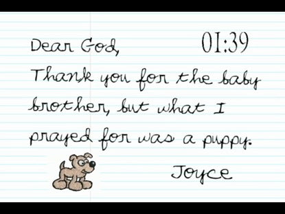 Letters To God From Children