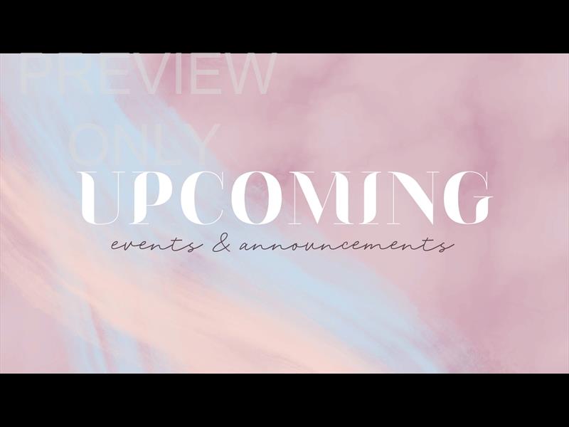 Sweet Breeze: Upcoming