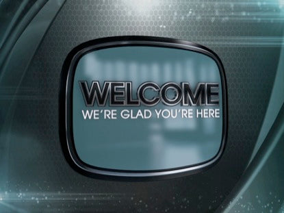 Worship Background Modern Edge Welcome Animated