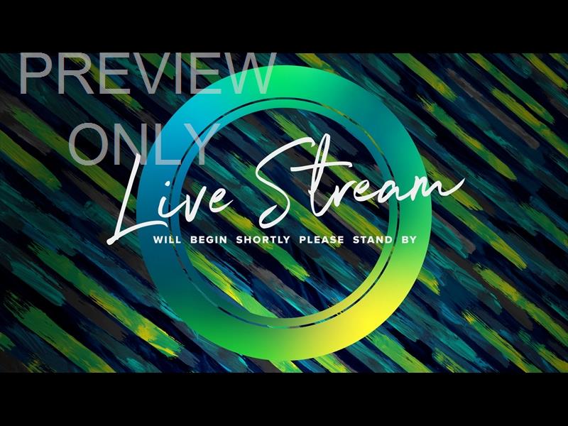 Palm Sunday Color Brush Live Stream Still