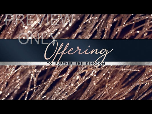 Christmas Gold Offering Still