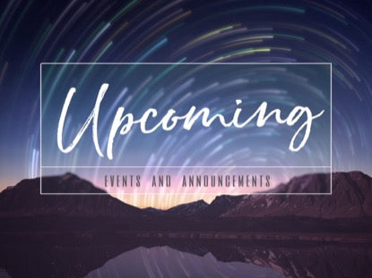 Star Trails Upcoming