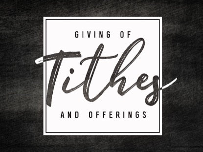 Rolled Ink Tithing Motion