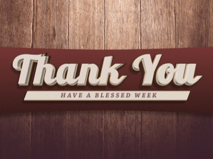 Timber Panels Thank You