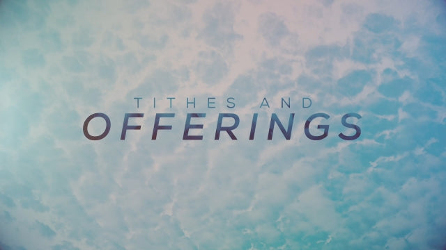 Colorful Spring Clouds Tithes