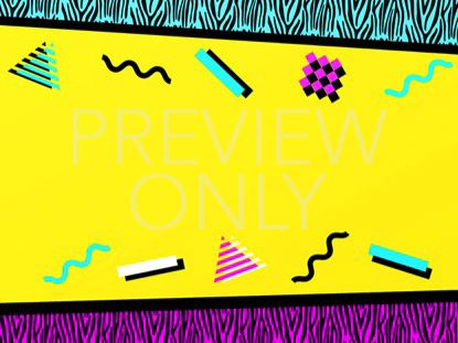 90's Retro Blank Title 02 Still