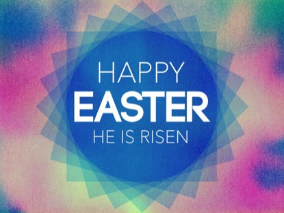 Vibrant Easter Risen Motion