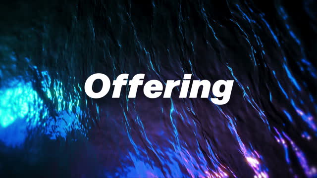 Reflective Water Offering