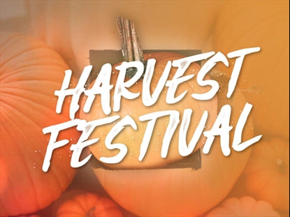 Fall Events Harvest Festival Title Motion