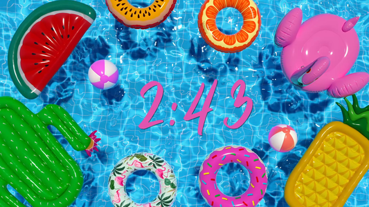 Summer Pool Countdown