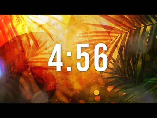 Palm Sunday Colors Countdown